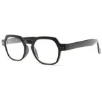 Lunettes loupes - new time - grosses lunettes loupe noir mat originales vintage syta - dioptrie 3 - noir ...