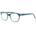Lunettes loupes - new time - lunettes de lecture originales bleu petrole fashion syka - dioptrie 15 - ...