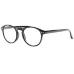 Lunettes loupes - new time - lunettes de lecture rondes noires classe naby - dioptrie 3 - noir Lunettes loupes - new time - lunettes de lecture rondes noires classe naby - dioptrie 3 - noir