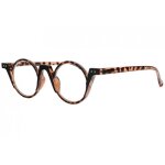 Lunettes loupes - new time - lunettes de lecture rondes vintage marron ecailles letta - dioptrie 35 - ... Lunettes loupes - new time - lunettes de lecture rondes vintage marron ecailles letta - dioptrie 35 - ...