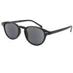 Lunettes loupe solaire monture noire spice - noir - dioptrie 3