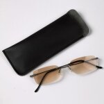Lunettes loupe x2 de soleil grossissantes vitaeasy - dioptrie + 2. 0 - en tui rigide noir - normes ce ...