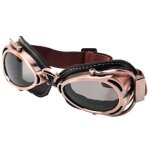 Lunettes de moto - tbest - anti - poussière coupe - vent en forme darc - blanc Lunettes de moto - tbest - anti - poussière coupe - vent en forme darc - blanc