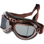 Lunette moto vintagecasque steampunk vintage goggles lunettes de soleil lunettes de protection pour les ...