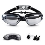 Lunettes de natation ajustables - kingcenton - anti bue et tanche avec couteurs boutons pince - nez ...