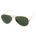 Lunettes - ray ban - rb 3025 w3234 - aviator - dor - mtal