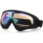 Lunettes de ski - plein air - anti - poussire anti - bue - uv protection - noir - adulte - mixte - ...