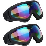 Lunettes de ski masques snowboardmotoneige moto lunettes ski goggles protection lunettes lens anti - ...