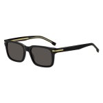 Lunettes de soleil boss boss 1628 / s 54 / 19 / 145 black / grey bio - acetate homme boss 1628 / s