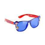 Lunettes de soleil - pat patrouille - bleu / rouge - protection 100% uv - pour enfants 3 / 8 ans