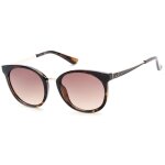 Lunettes de soleil - guess - gu7459 - ovale - marron - protection uv 3
