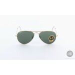 Lunettes de soleil - rayban - rb 3025 aviator - or - mtal - protection catgorie 2
