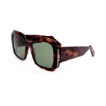 Lunettes de soleil gcds gd0015 57 / 20 / 145 dark havana acetate unisex gd0015