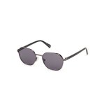 Lunettes de soleil guess gu00116 51 / 18 / 145 08a shiny gunmetal metal sunglasses man guess gu00116 ...