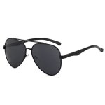 Lunettes de soleil homme aviateur photochromique jour et nuit polarises mtal vision nocturne conduire ...