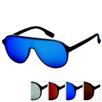Lunettes soleil homme femme style carrera mono - verre miroir flash sport topcar