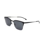 Lunettes de soleil hugo boss boss 1244 / s 55 / 22 / 150 matte black stainless steel man boss 1244 / ...