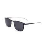 Lunettes de soleil hugo boss boss 1246 / s 56 / 19 / 150 matte blue ruthenium stainless steel man hub ...