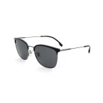 Lunettes de soleil hugo boss boss 1285 / f / sk 57 / 19 / 150 black dark ruthenium metal man hub sun ...