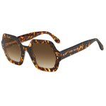 Lunettes de soleil isabel marant im 0004 / n / s 52 / 26 / 150 havana / brown shaded actate femme im ...