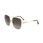 Lunettes de soleil - jimmy choo - kori / g / sk - m�tal - 06j gold havana - femme