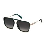 Lunettes de soleil - just cavalli - sjc040 - 0g61 verde trasparente lucido - r�sine - tendance