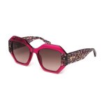 Lunettes de soleil just cavalli sjc100v 53 / 20 / 140 01bv ciclamino trasparente lucido acetato woman ...