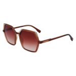 Lunettes de soleil - karl lagerfeld - kl6083s - 246 - noir - brun - protection uv 4