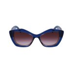 Lunettes de soleil - karl lagerfeld - kl6127s - aviator - femme - bleu