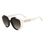 Lunettes de soleil moschino mos173 / s 53 / 22 / 140 ccp white black acetate frames woman moschino mos173 ...