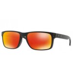 Lunettes de soleil - oakley - holbrook - matte black - prizm ruby - cat�gorie 3