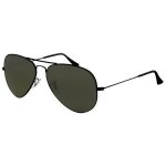 Lunettes de soleil - ray - ban - rb 3025 - aviator - couleur dore - verres gris - protection catgorie ...