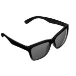 Lunettes de soleil - pearl - ronde - cat�gorie 2 - noir - protection uv 400 - tendance