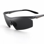 Lunettes de soleil polarises - ecelen - aviator - catgorie 4 - mtal - homme - vlo loisir
