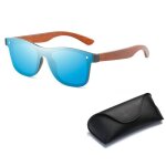Lunettes de soleillunettes de soleil polarises de protection uvlunettes de soleil femmes homme en bois ...