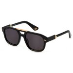 Lunettes de soleil police monument 1 spll19 55 / 20 / 145 black / smoke ac�tate unisexe monument 1 spll19 ...