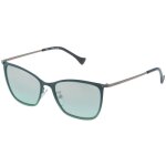 Lunettes de soleil - police - rival 11 - aviator - semi matt water green - verres verts