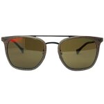 Lunettes de soleil - police - spl15253ggnh - mtal dor - verres polarisants verts - protection uv 100% ...