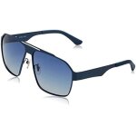 Lunettes de soleil - police spll08 - couleur matt full blue - forme g�om�trique - taille 140 - 13 - 63 ...