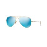Lunettes de soleil ray - ban homme aviator large metal rb3025 112 / 17 or 55 x 475