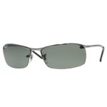 Lunettes de soleil - ray - ban - rb3183 - mtal - verres polariss - argent