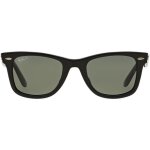 Lunettes de soleil - ray - ban - wayfarer rb2140f 901 - 58 - noir - taille 54 - mixte