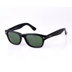 Lunettes de soleil - ray ban - rb2132 - noir - verres verts - protection 3