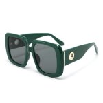 Lunettes de soleil - sexton - grand verre transparent - uv400 - tendance - mixte