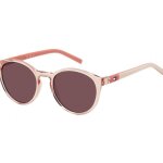 Lunettes de soleil tommy hilfiger th 2121 / s 47 / 17 / 130 peach / dark pink ac�tate unisexe th 2121 ...