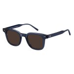 Lunettes de soleil tommy hilfiger th 2126 / s 48 / 22 / 150 blue / brown ac�tate homme th 2126 / s