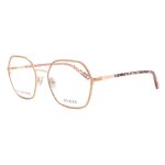 Lunettes de vue guess gu2912 53 / 19 / 140 rose gold m�tal unisexe gu2912