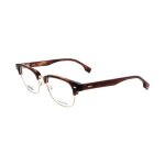 Lunettes de vue hugo boss boss 1382 50 / 19 / 145 gold brown horn metal man hub frame boss 1382 t5u 50 ...