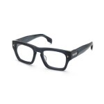 Lunettes de vue lozza vl4378m 53 / 21 / 150 0w47 blu trasparente lucido acetato man blu trasparente lucido ...