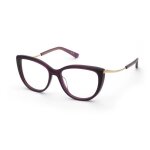 Lunettes de vue nina ricci vnr412 53 / 16 / 140 09pj rosso striato lucido acetato woman rosso striato ...